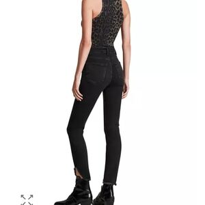 All Saints Charcoal Skinny Jeans